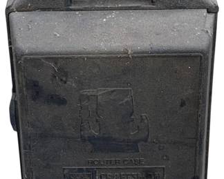 801 - Craftsman Router w/ case (Description): 16 x 10 x 8 Used as is electric/electronic/mechanical item. No guarantee all components, untested.