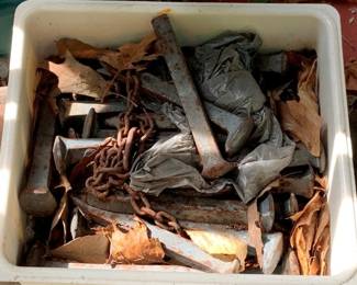 550 - Lot of Antique Railroad Spikes