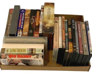 463 - Assorted DVDs & VHS Tapes