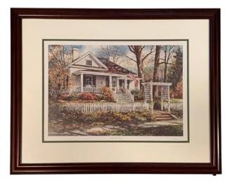 190 - Framed Print "American Pride" - 22 x 27.5 (Description): William Mangum