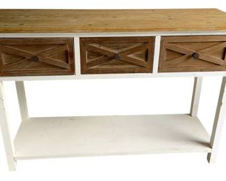 973 - 3-Drawer Console Table - 32 x 47.5 x 16