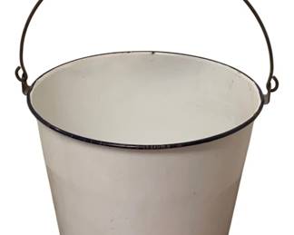 151 - Enamelware Bucket - 9 x 11