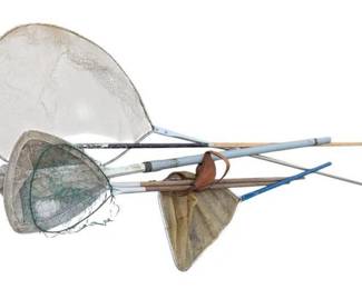 713 - Assorted Fishing Nets & more