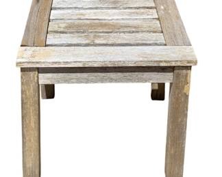 56 - Wooden Table - 16 x 18