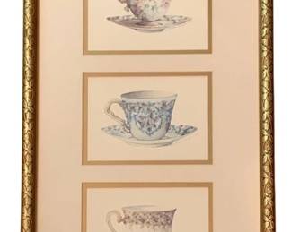 38 - Framed Print - Signed - 25.5 x 14.25 (Description): Carolyn Shores Wright, 93