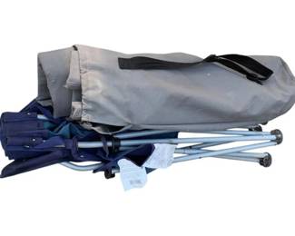 743 - 2 Camping / Sports Bag Chairs - missing one bag