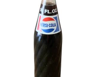 722 - Vintage Pepsi - Sealed Bottled - 11" tall