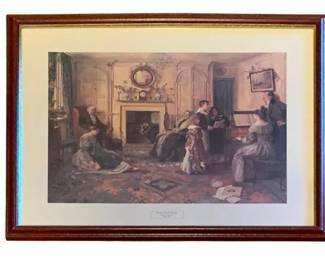 78 - Framed Print "Home Sweet Home" - 18 x 21.5