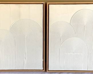 933 - 2 Framed Wall Art - 16 x 12