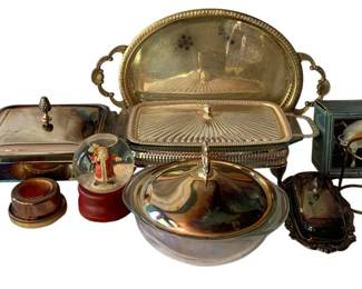 101 - Assorted Silverplated Items