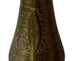 91 - Brass Vase - 7.5" Tall