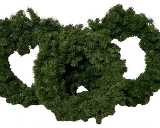 637 - 3 Faux Wreaths - 25" round