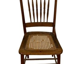 443 - Antique Chair - as is - 39 x 17 x 16