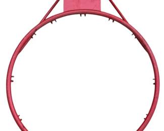 817 - Metal Fixed Basketball Goal / Rim - 25 x 19.5