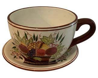 362 - Oversized Coffee Mug Planter - 7.5 x 11