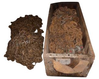 789 - Assorted Items - heavy duty chains & more