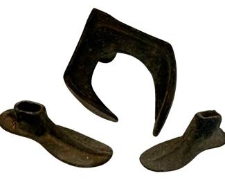 481 - 3 Cast Iron Items