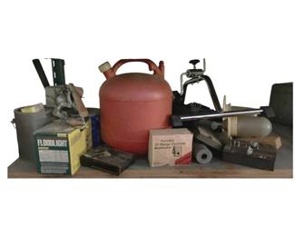 792 - Shelf lot of Assorted Items
