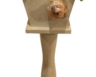 321 - Wood Birdhouse - 24.5 x 6.5 x 5.5