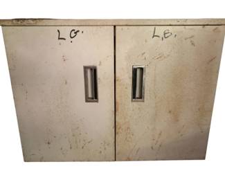 763 - Metal Storage Box 20 x 27 x 22
