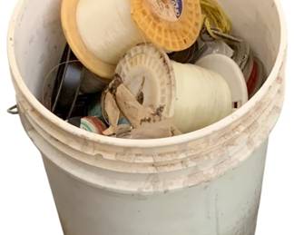 751 - 5-Gallon Bucket of Fishing Line