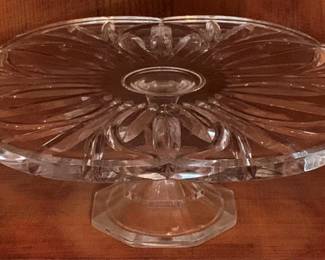 386 - Class Pedestal Cake Plate - 5.5 x 12
