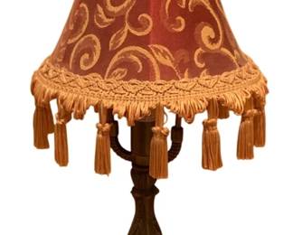 331 - Lamp - 15" Tall (Description): Used as is electric/electronic/mechanical item. No guarantee all components, untested.