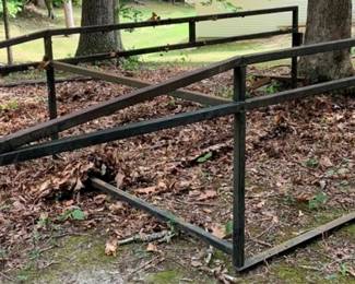 528 - Metal Work Rack for Truck Bed - 37 x 65.5 x 140"
