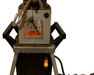 612 - Vintage Sears Craftsman Airless Paint Sprayer (Description): Mounted on Stand 22 x 11 x 11 Used as is electric/electronic/mechanical item. No guarantee all components, untested.