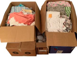 220 - 5 Boxes of Assorted Clothes