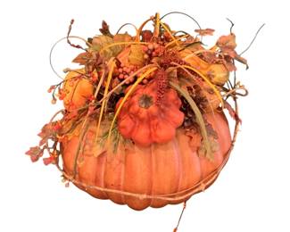 95 - Pumpkin Decoration - 16 x 19 x 20