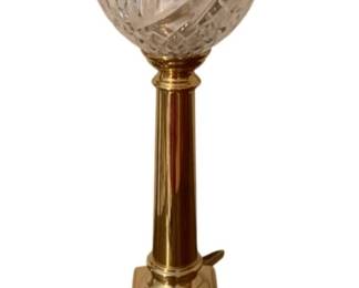 204 - Table Lamp - 14" Tall (Description): Used as is electric/electronic/mechanical item. No guarantee all components, untested.