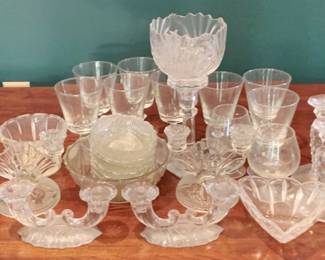 97 - Assorted Glass Items
