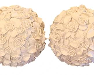 80 - 2 Decorative Balls - 7" Round