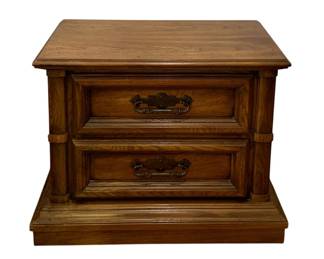 110 - 2 Drawer Nightstand - 25 x 29 x 16