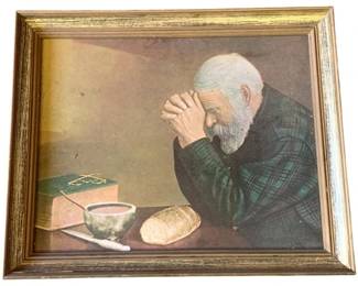 696 - Framed Print "Grace" - 18 x 21.75