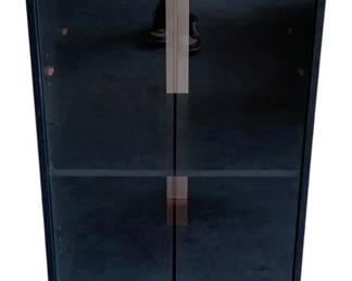 969 - 2-Glass Doors Entertainment Cabinet (Description): 36 x 21.25 x 16