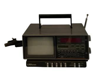 374 - Vintage LXI TV/Radio - 5 x 9 x 7