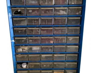 627 - Storage Bin with Drawers - 21 x 12 x 6.5