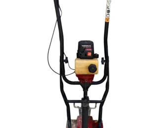 813 - Craftsman Gas Powered Mini Tiller / Cultivator (Description): 47 x 16 x 25 Used as is electric/electronic/mechanical item. No guarantee all components, untested.