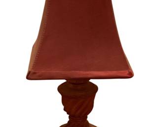 332 - Lamp - 11.5" Tall (Description): Used as is electric/electronic/mechanical item. No guarantee all components, untested.
