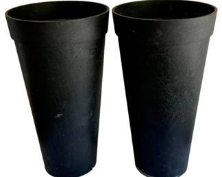 951 - 2 Plastic Planters - 26 x 15