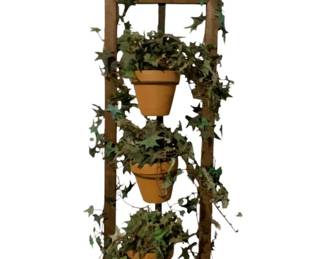 676 - Planter Wall Decor - 40.5 x 11 x 8