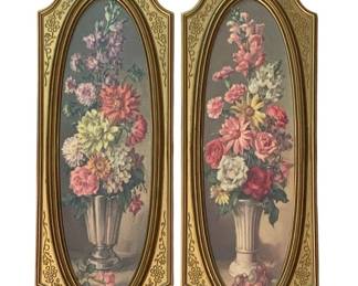 209 - 2 Framed Prints - 22.5 x 8