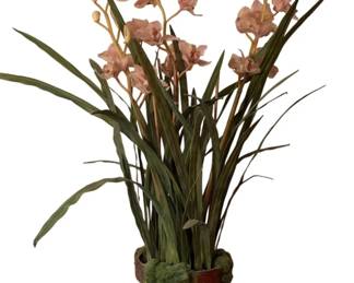 183 - Faux Flower Decoration - 42" Tall