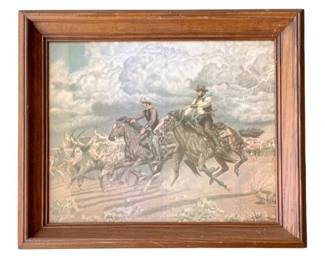 740 - Framed Print - 17 x 20