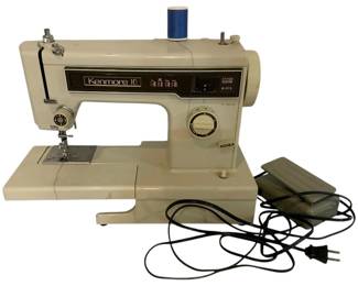 454 - Kenmore Model 10 Sewing Machine (Description): 14 x 15.5 x 7 Used as is electric/electronic/mechanical item. No guarantee all components, untested.