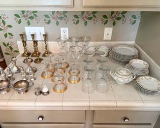 Glassware and china