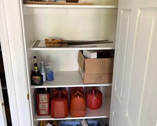 Hand tools, gas cans