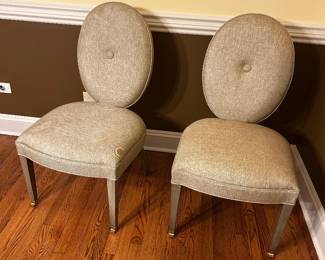 Caracole dining chairs x8 -Nieman Marcus